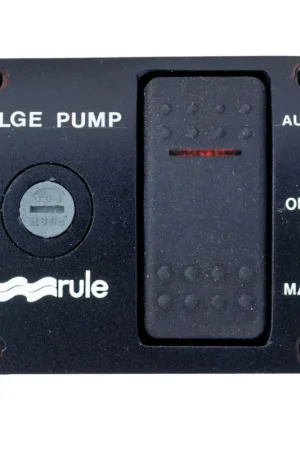 Hot Picks Rule Deluxe 3-Way Lighted Rocker Panel Switch