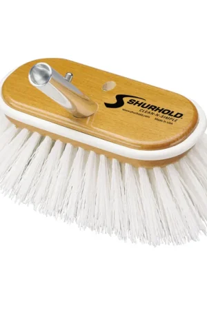 Shurhold 6" Polypropylene Stiff Bristle Deck Brush Exclusive Offer