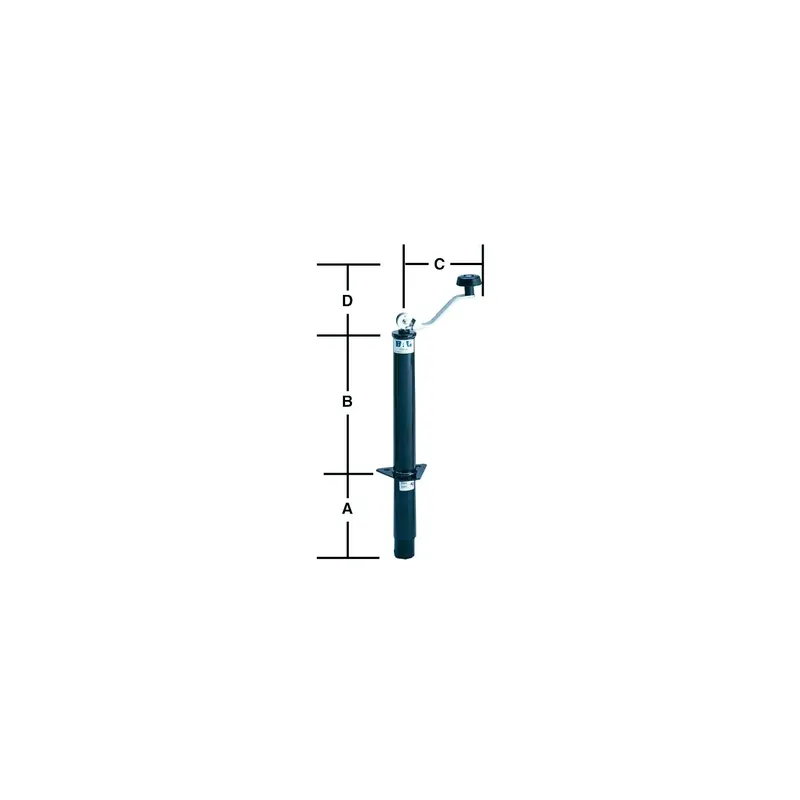 Bal Products 29033Bl Top Wind A-Frame Screw 5,000 lb Capacity Tongue Jack for RV Trailers Bargain