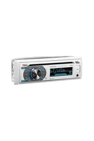 Boss Single-DIN CD/USB/SD, MP3, WMA, FM/AM Player/Bluetooth - White New Release