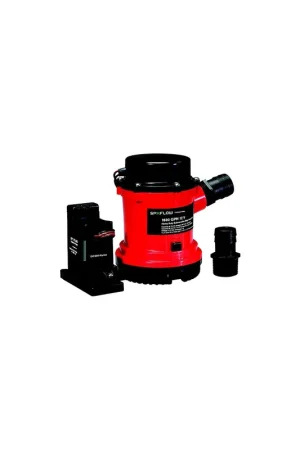 1600 GPH Heavy Duty Combo Bilge Pump w/Automatic Electromagnetic Switch, 12V Instant Buy