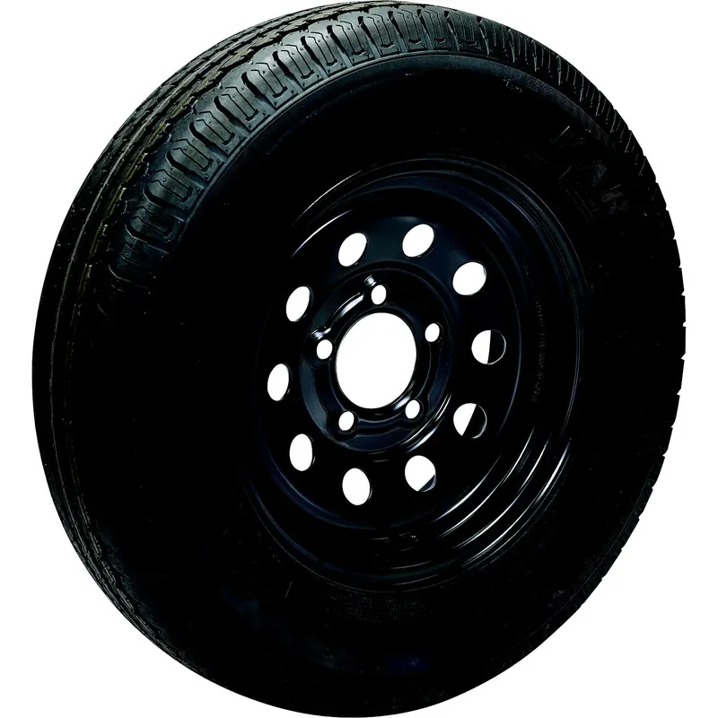 Time-Limited Seachoice 53413 ST205/75R14C/5H KR35 14" Black Modular, 5-Lug on 4-1/2" Radial Tire & Wheel Assembly