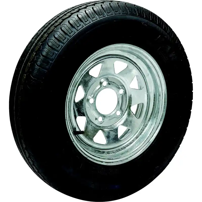 Exclusive Offer Seachoice 53424 ST205/75D15C/5H KR558 15" Galvanized Spoke, 5-Lug on 4-1/2" Bias Tire & Wheel Assembly