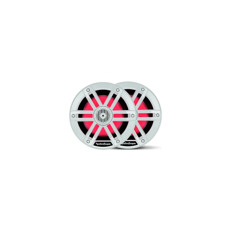 Price Drop Rockford Fosgate M165 Color Optix™ Marine 2-Way Speakers, 6.5" White