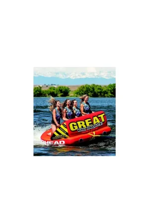 AirHead AHT2218GM Great Big Mable Towable Tube, 1-4 Riders Low Price