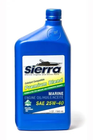 Sierra Oil-Catalyst 25w40 Mineral Quart Pallet #18-9400CAT-2P Final Sale