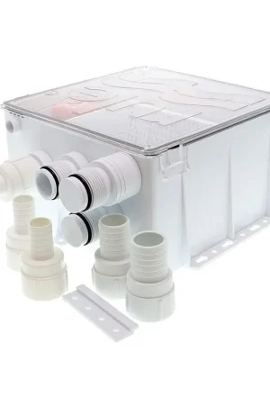 Buy Direct Rule Shower Drain Box with 800 GPH Pump 12v #98B