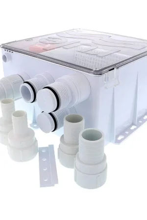 Rule Shower Drain Box with 1100 GPH Pump 24v #99B-24 Trending