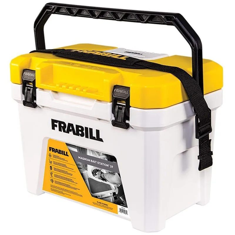 Best Price Frabill Magnum Bait Station 19 Quart #FRBBA219