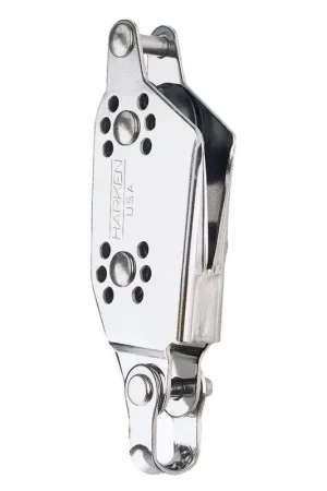 Free Returns Harken 22mm Fiddle Micro Block with V-Jam & Becket- Fishing #245F