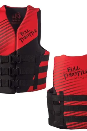 Full Throttle Adult Rapid Dry PFD Black #142000-700-050-19 Don't Miss Out