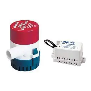 Rule 500 GPH Bilge Pump with Rule-A-Matic Plus Float Switch #25-40A Direct From Factory