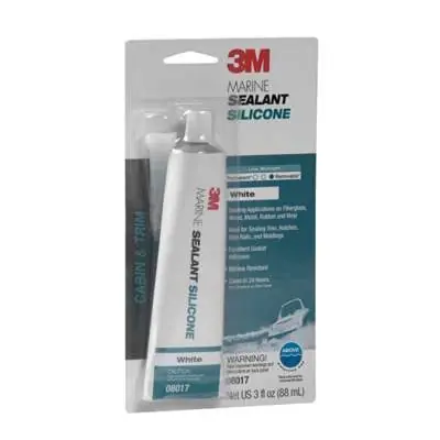Limited Time 3M Marine Marine Grade Sealant White 3 oz #08017