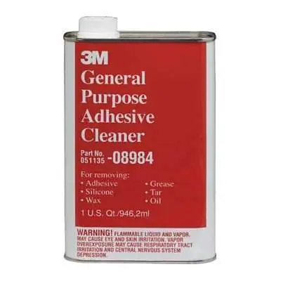 3M Marine General Purpose Adhesive Cleaner Quart #08984 Budget