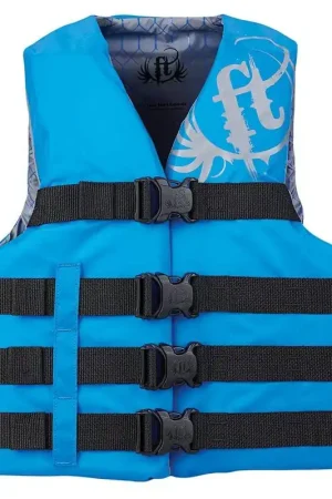 Shop Now Full Throttle Teen Nylon Life Jacket Blue #112200-500-010-19