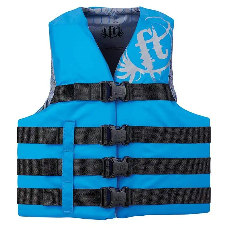 Shop Now Full Throttle Teen Nylon Life Jacket Blue #112200-500-010-19