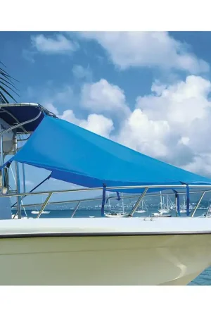 Bargain Taylor Made T-Top Bow Shade 7' L x 102" W Pacific Blue #12005OB