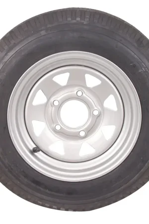 Americana Bias Tire/Wheel ST215/75D14 C/5-Hole Silver Spoke #3S563 Buy Online