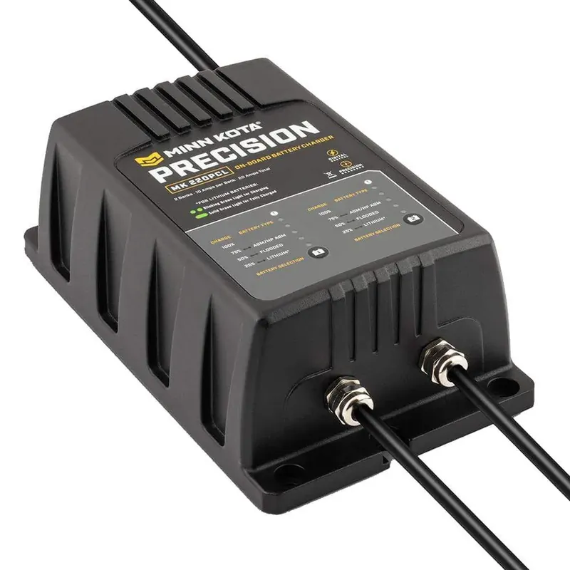 Popular Minn Kota MK-220 PCL 2-Bank x 10a LI Optimized Charger #1832201