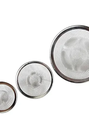 Camco Sink Strainers 3-Pack #42273 Certified