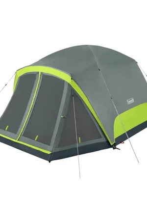 Coleman Skydome 6-Person Camping Tent with Screen Room #2000037522 Latest