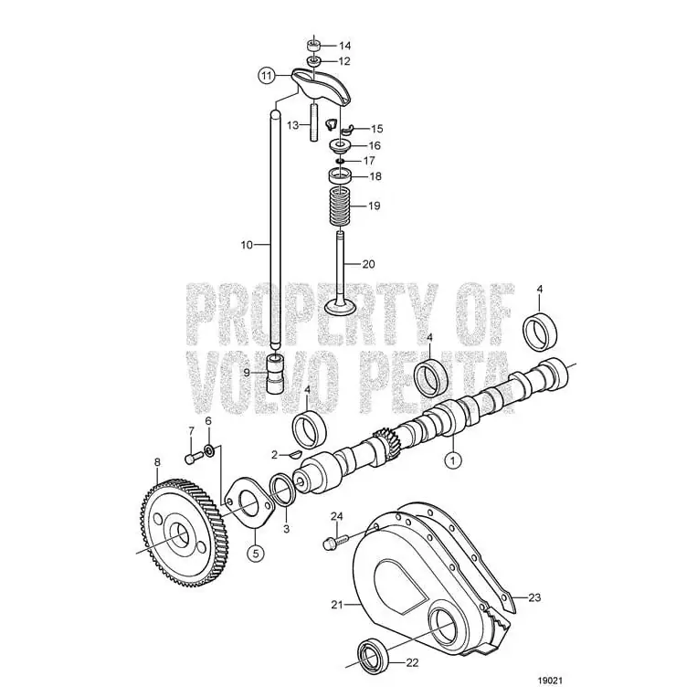 Discount Volvo Penta Rocker Arm #3853139