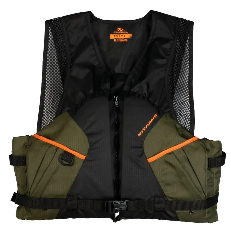 Stearns PFD 2220 Comfort Fish XL Green #2000013803 Holiday Sale