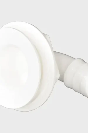 TH Marine Boat Elbow Thru Hull APD-290F | 3/4 Inch White Plastic Fresh Stock