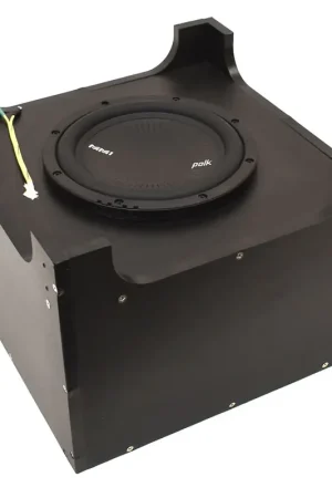 Limited Offer Lowe Boat Subwoofer 2422929 | 8 Inch w/ Black Starboard Box