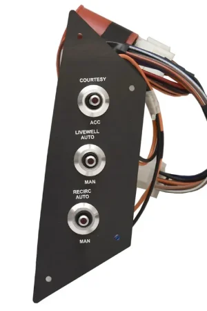Lowe Boat Toggle Switch Panel 2333073 | Brushed Plastic Holiday Sale