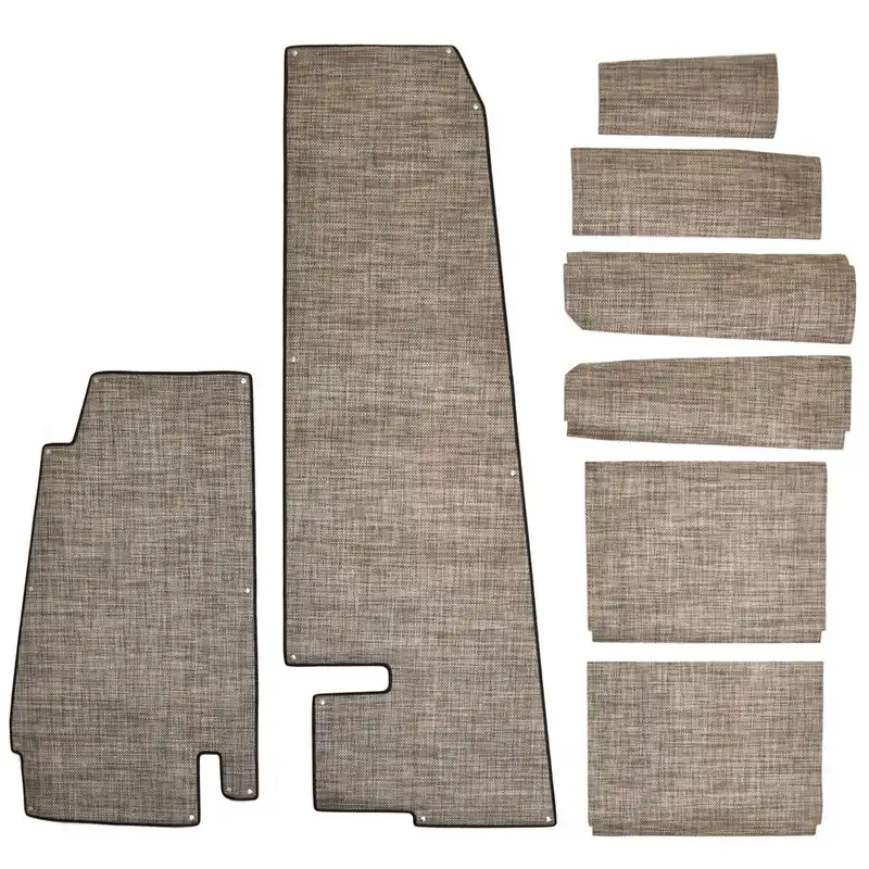 Buy Online Cobalt 2022 A36 Boat Woven Vinyl Cockpit Mats 407508 | Beige (Kit)