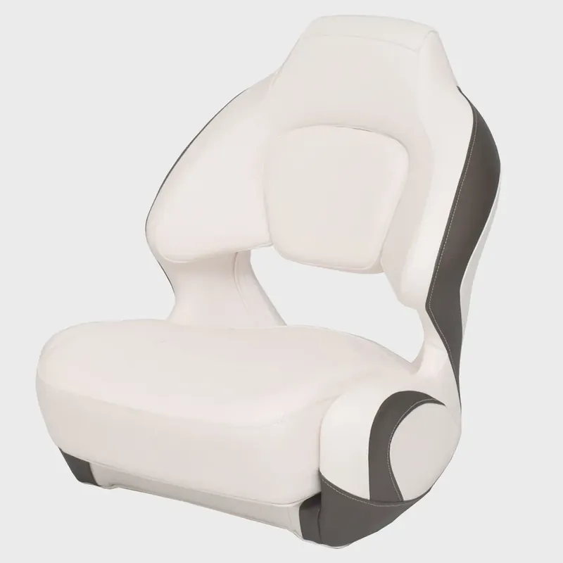 2019 Chaparral H2O Boat Captains Helm Seat 31.00993 | White Brown Factory Price