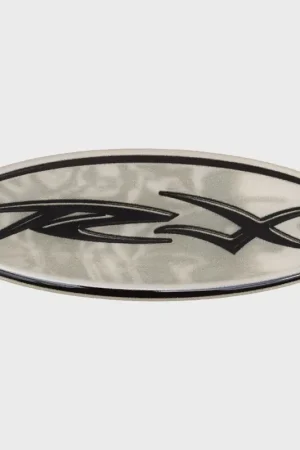 Regal RX Boat Raised Decal 10804 | Glossy Gray / Black Sticker New Arrival
