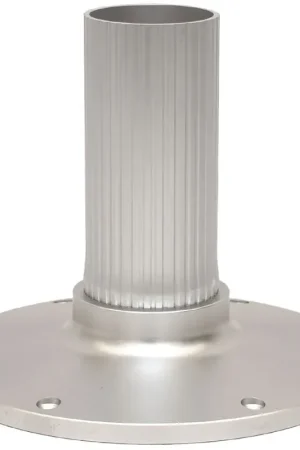 Attwood Boat Fixed Seat Pedestal 75908-30S | 8 x 2 7/8 Inch Satin Direct From Factory