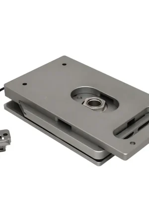Reduced Price Protomet Boat Swiveling Seat Mount | 5 x 12 Inch 180 Deg Gray Anodized