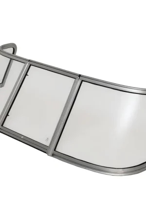 Final Sale Crestliner 1600 Vision Boat Windshield | 75 Inch Glass (Set of 3)