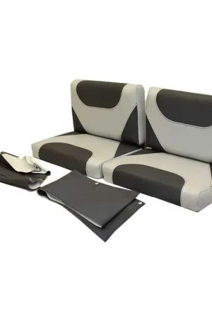 Alumacraft Boat Seat Cushion Set 22140010245 | Charcoal Gray (6 PC) Top Pick