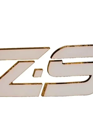 Express Delivery Nitro Boat Emblem Decal Sticker 136832 | Raised Z9 White Gold