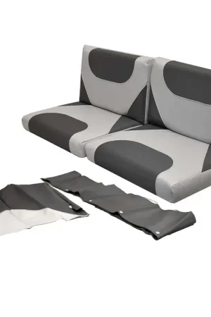 Big Sale Alumacraft Boat Seat Cushion Set | Classic 165 Charcoal Gray (6 PC)