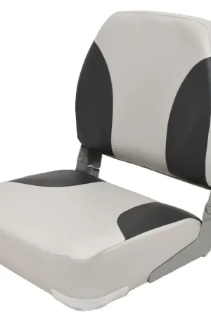 Boat Folding Fishing Seat 75102GC | 20 x 18 x 16 Inch Gray Charcoal Latest
