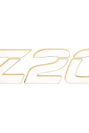 Shop Now Nitro Z20 Boat Raised Decal 183118 | White Gold Model Sticker