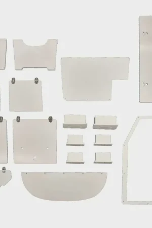 Buy Today Hurricane Boat Deck Panels 416703 | CC21 White Starboard (Kit)