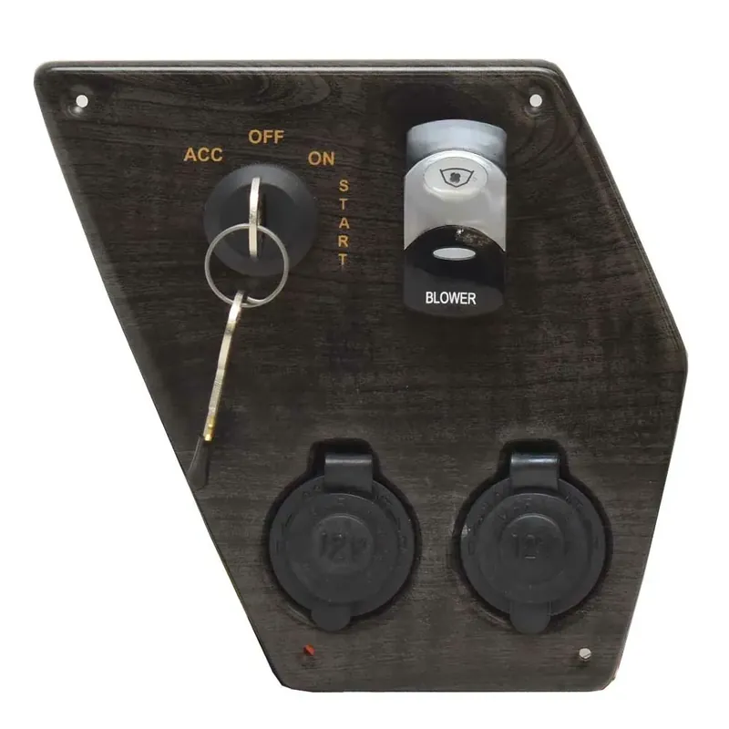 Rinker Boat Ignition Switch Panel 63246 | 276 Captiva Charcoal Affordable