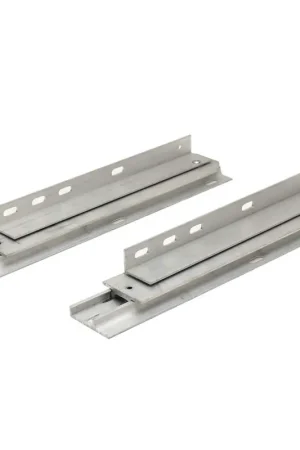 Big Sale Crownline Boat Lounge Seat Slides 60775 | 15 Inch Aluminum (Pair)