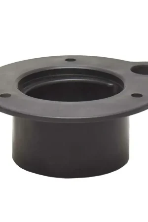 Best Choice TH Marine Boat Rigging Flange RFFHP-1 | w/ Fuel Hose Port 2 1/2 Inch