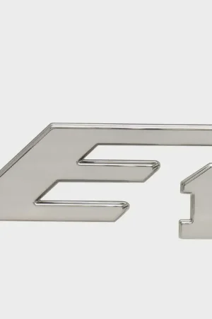 Best Choice Crownline Boat Raised Emblem Decal 147482-01 | E1 Silver Sticker