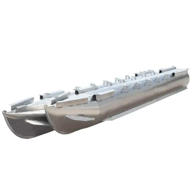 Limited Time Pontoon Log Boat Tube Floats | 22 FT x 25 Inch w/ Lift Strakes (Pair)