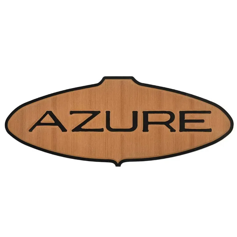 Genuine Cruisers Yachts Boat Non-Skid Deck Mat V2701800 | Azure Brown Black