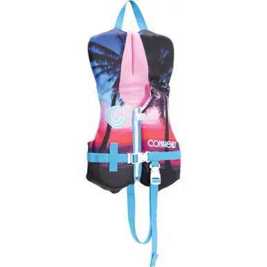 Don't Miss Out Connelly Classic Girl's Infant Neoprene Life Jacket Sunset