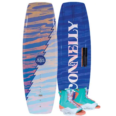 Same Day Shipping Connelly Wild Child Wakeboard w/ Karma Bindings